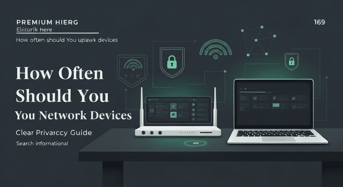 How Often Should You Update Network Devices: Clear Privacy Guide visual guide