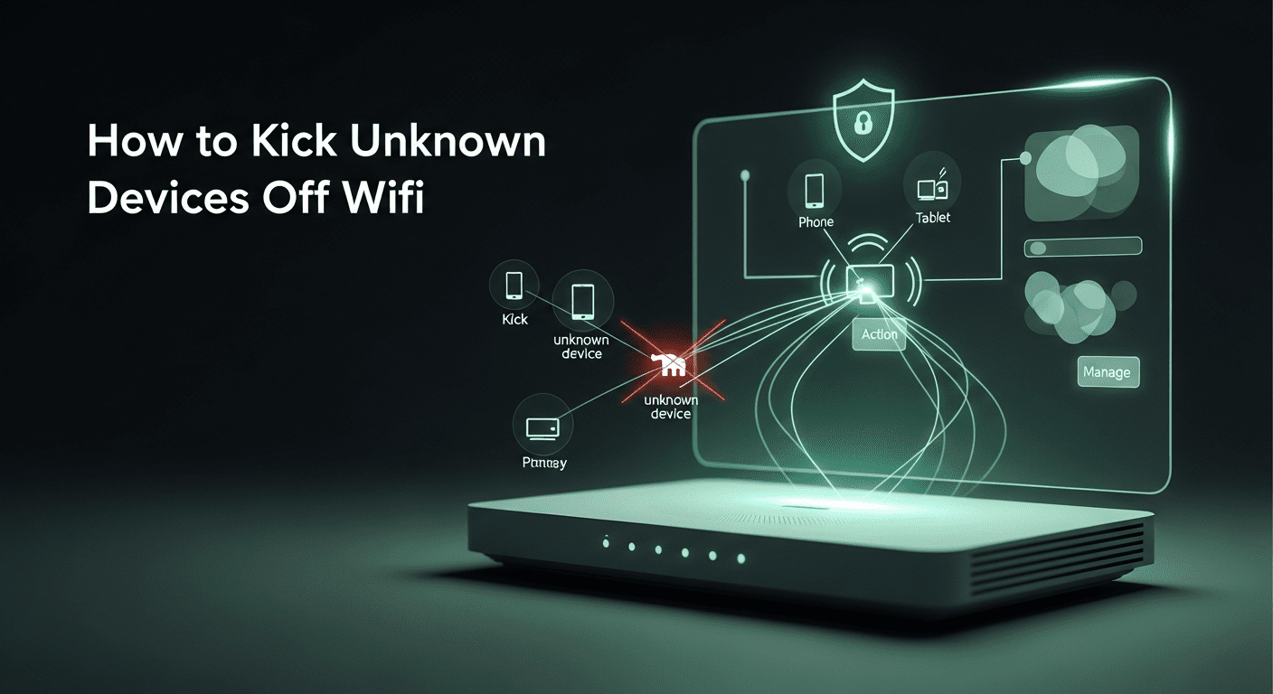 How To Kick Unknown Devices Off Wifi: Router Security Guide visual guide
