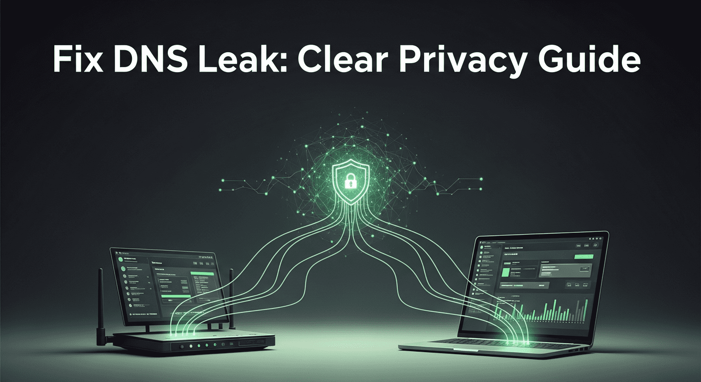 Fix DNS Leak: Clear Privacy Guide visual guide