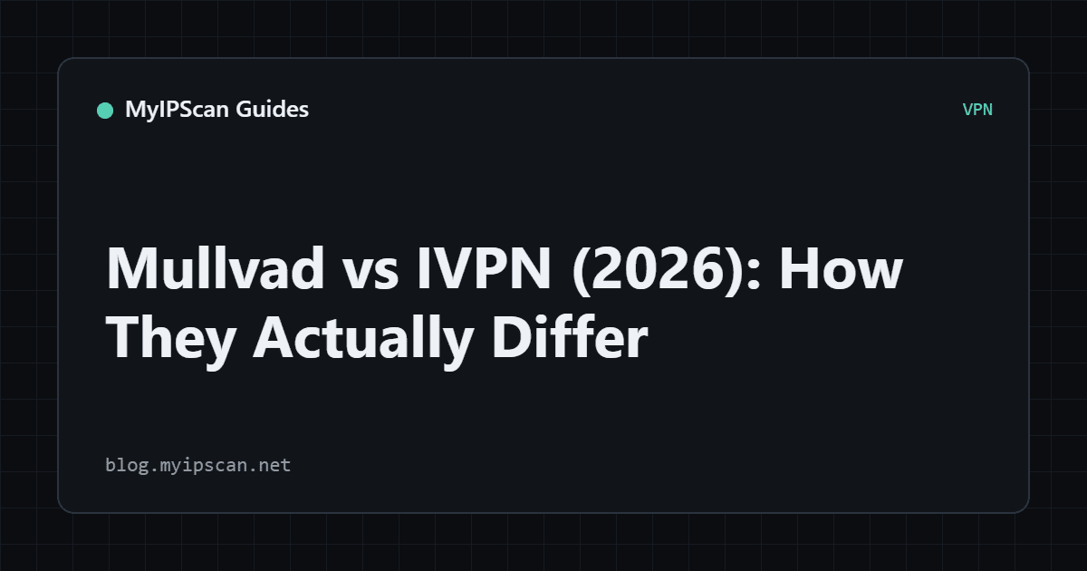 Neutral VPN comparison concept with privacy and security indicators